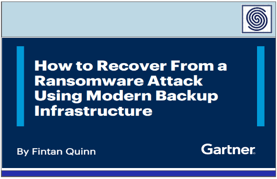 How to Recover From a Ransomware Attack by Gartner