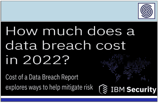 How much does a data breach cost in 2022? IBM Cost of a Data Breach 2022 Report by IBM Security
