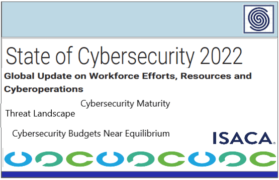 State of Cybersecurity 2022 – Global Update on Workforce Efforts, Resources and Cyberoperations by ISACA