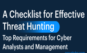 A Checklist for Effective Threat Hunting by SecurityHQ