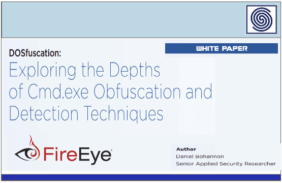 DOSfuscation – Exploring the Depths of Cmd.exe Obfuscation and Detection Techniques by FireEye