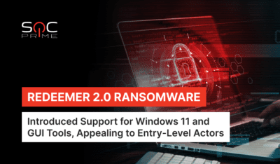 Redeemer Ransomware Detection: New Version Distributed on Underground Forums