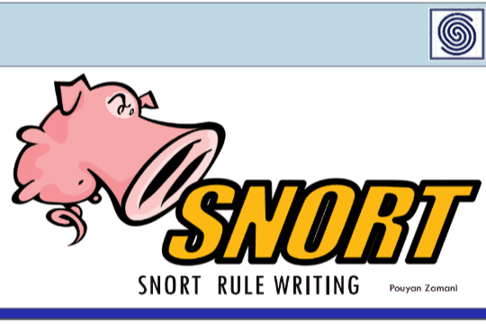 SNORT Rule Writing Guide by Pouyan Zamani