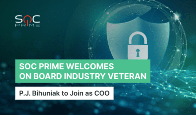 SOC Prime Announces the Appointment of  New Chief Operating Officer to Strengthen Its Executive Team