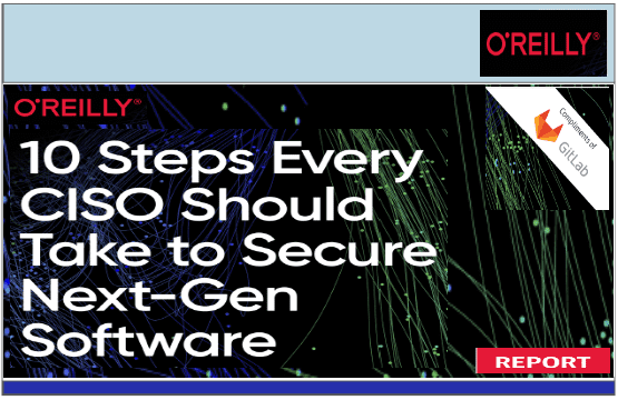 10 Steps Every CISO Should Take to Secure Next-Gen Software by Cindy Blake – O´REILLY Books
