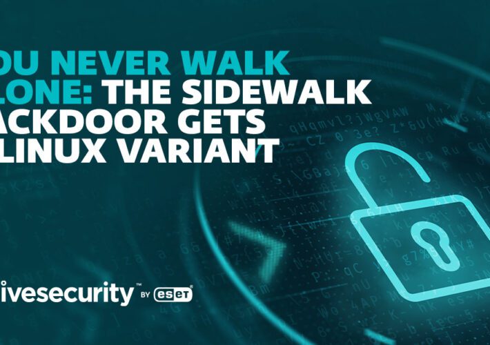You never walk alone: The SideWalk backdoor gets a Linux variant