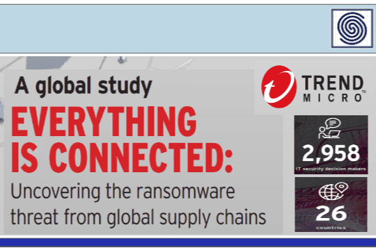 A global study EVERYTHING IS CONNECTED – Uncovering the ransomware threat from global supply chains by TRENDMICRO