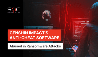 Genshin Impact Ransomware Infection: Adversaries Abuse the Anti-Cheat Driver