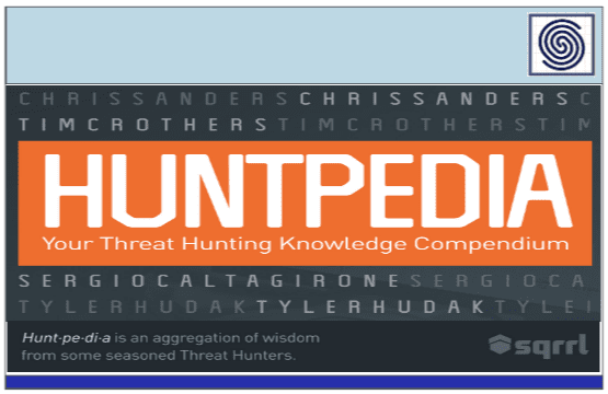 HUNTPEDIA – Your Threat Hunting Knowledge Compendium by sqrrl