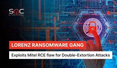 Lorenz Ransomware Detection: The Group Leverages CVE-2022-29499 Vulnerability in Mitel VoIP Devices