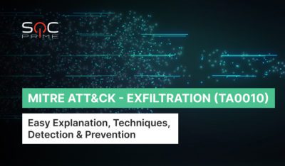 What Is Data Exfiltration? MITRE ATT&CK® Exfiltration Tactic | TA0010