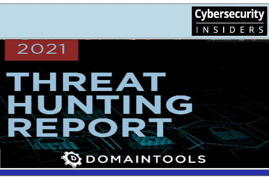 THREAT HUNTING REPORT – Cybersecurity Insiders – DOMAINTOOLS 2021