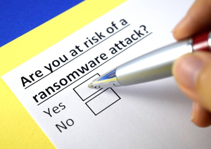 Reducing the risk of ransomware