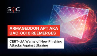 Armageddon APT Hacker Group aka UAC-0010 Spreads Phishing Emails Masquerading as the State Special Communications Service of Ukraine