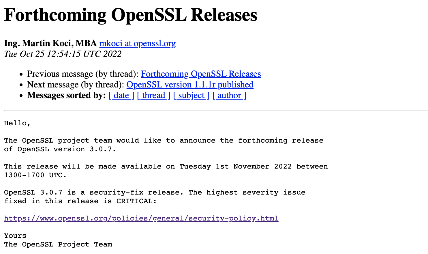 Undisclosed OpenSSL vulnerability: Free scripts for target scoping