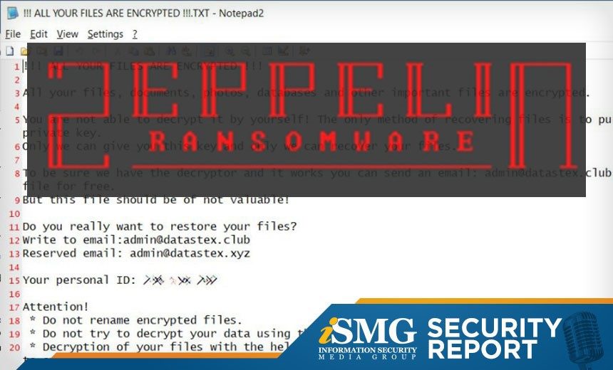 Ransomware Group Zeppelin’s Costly Encryption Mistake