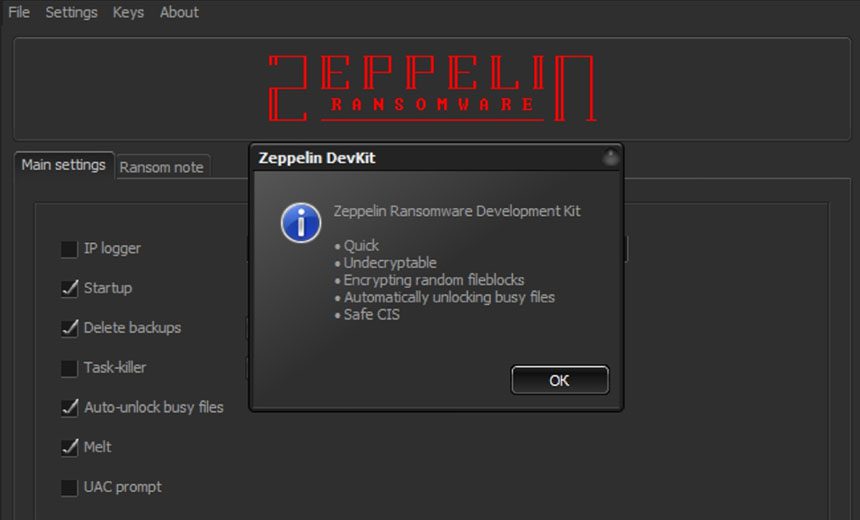 Zeppelin Ransomware Proceeds Punctured by Crypto Workaround