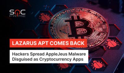 AppleJeus Malware Detection: North Korea-Linked Lazarus APT Spreads Malicious Strains Masquerading as Cryptocurrency Apps