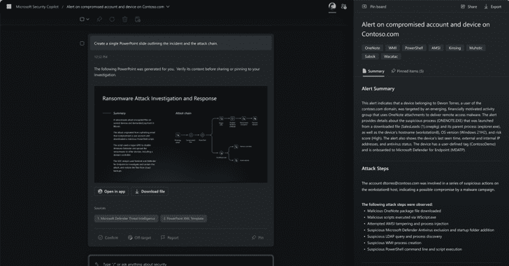 Microsoft Introduces GPT-4 AI-Powered Security Copilot Tool to Empower Defenders