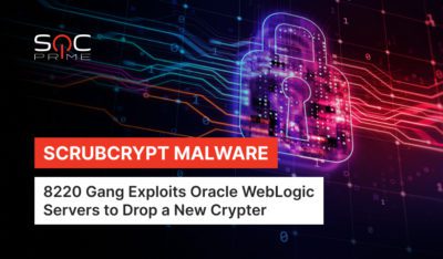ScrubCrypt Attack Detection: 8220 Gang Applies Novel Malware in Cryptojacking Operations Exploiting Oracle WebLogic Servers