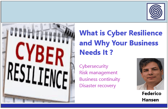 What is Cyber Resilience and Why Your Business Needs It by Federico Hansen ?