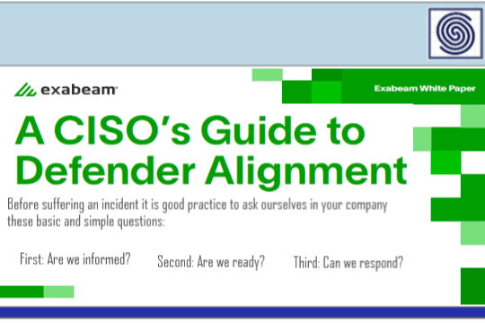 A CISOs Guide to Defender Alignment by exabean