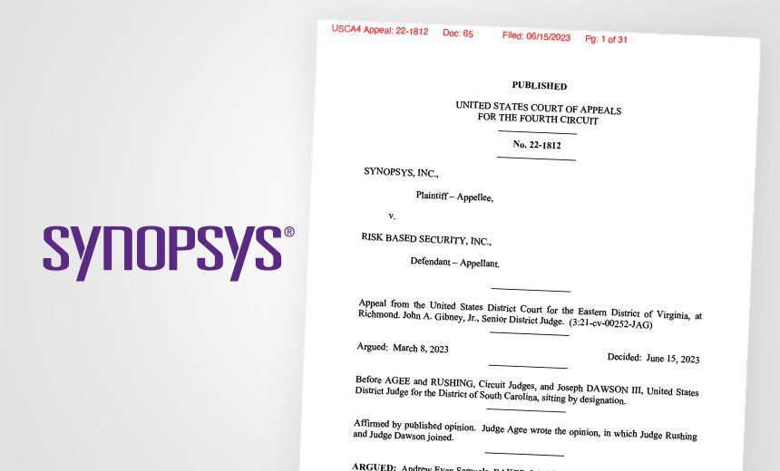Appeals Court Upholds Synopsys Victory in Trade Secrets Suit – Source: www.govinfosecurity.com