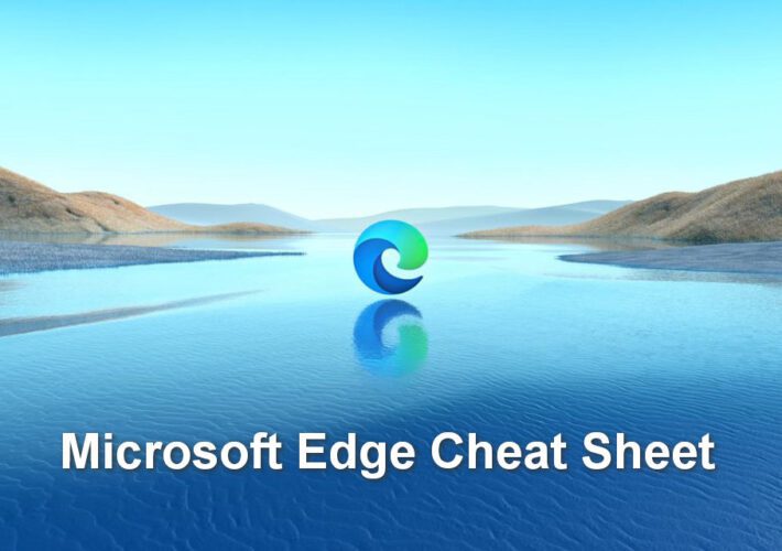 Microsoft Edge cheat sheet – Source: www.techrepublic.com