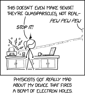 Randall Munroe’s XKCD ‘Electron Holes’ – Source: securityboulevard.com
