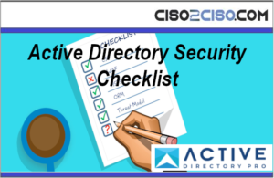 AD Security Checklist