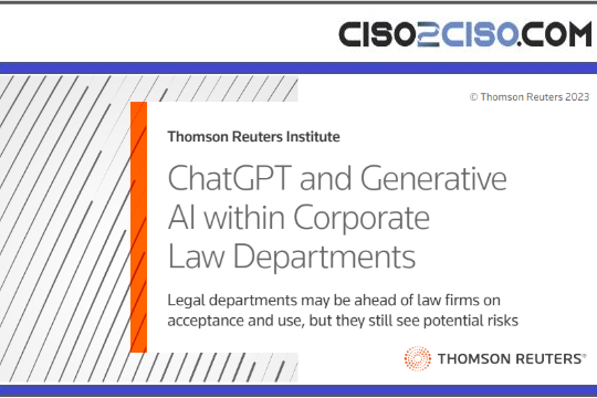 ChatGPT Legal Departments
