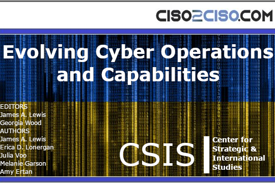 Evolving Cyber Operationsand Capabilities