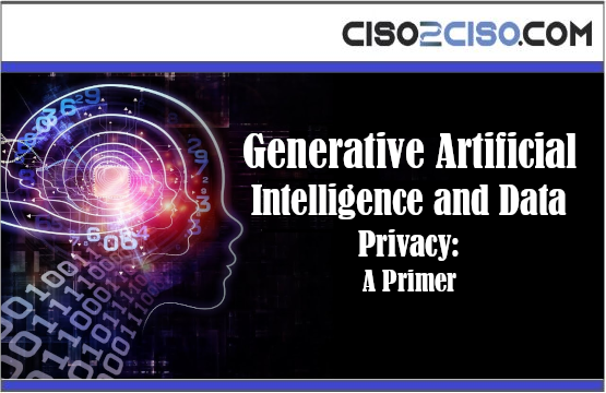 Generative AI and Data Privacy A Primer