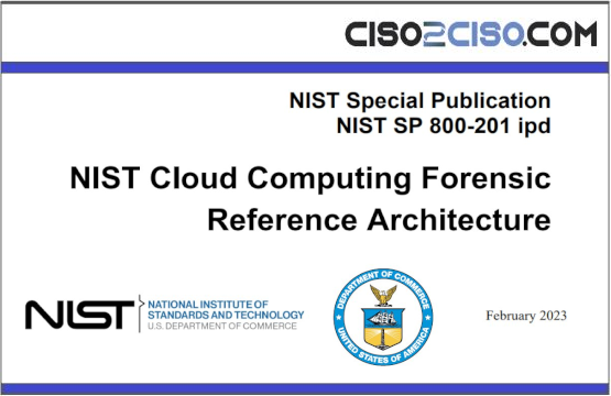 NIST Cloud Computing Forensic Reference Architecture