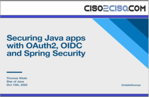 Securing Java apps with OAuth2, OIDC and Spring Security