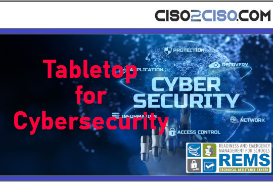 Tabletop for cybersecurity