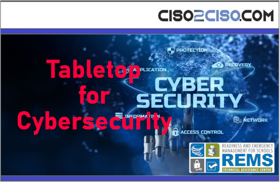 Tabletop for cybersecurity