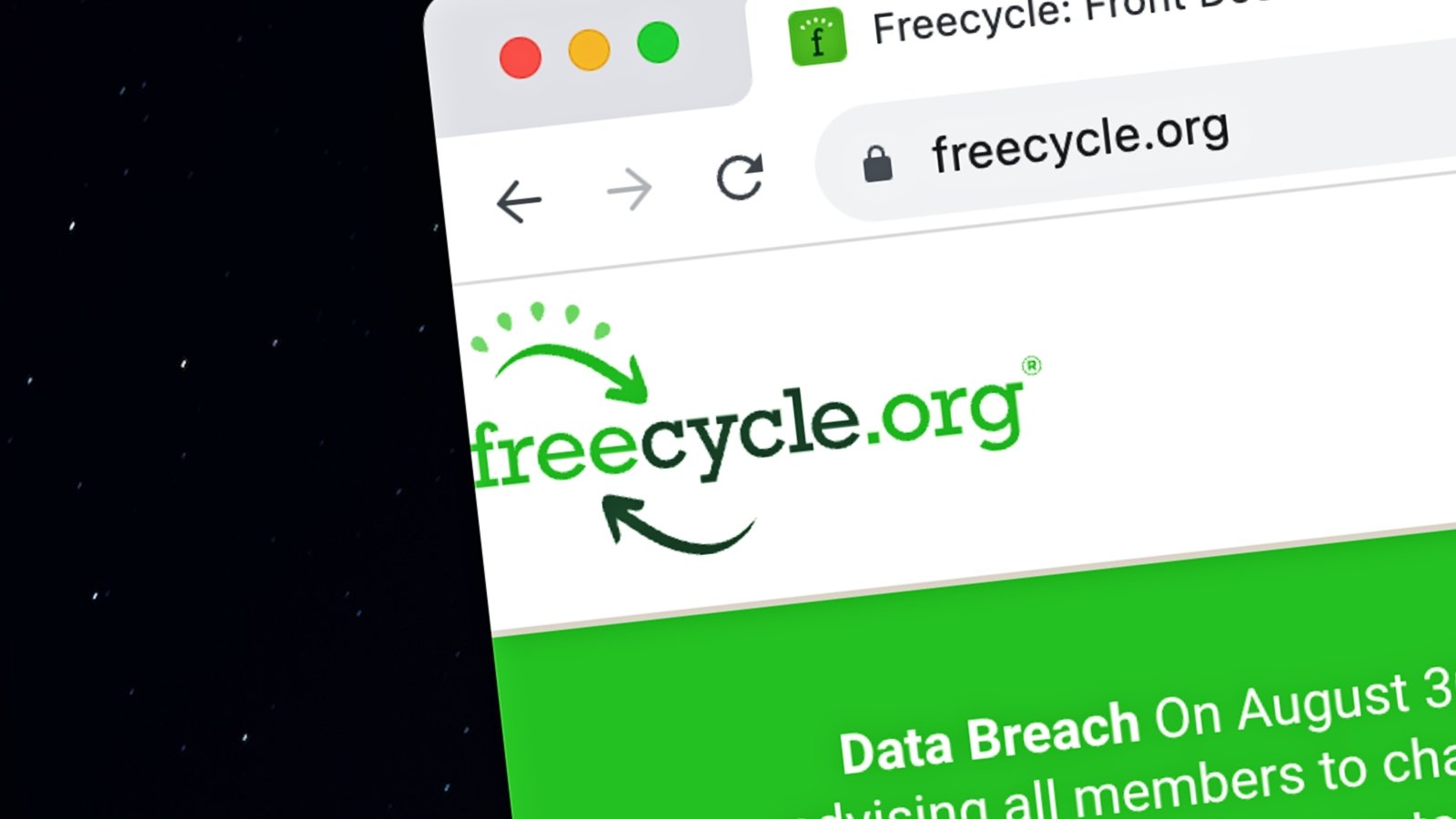 Freecycle confirms massive data breach impacting 7 million users – Source: www.bleepingcomputer.com