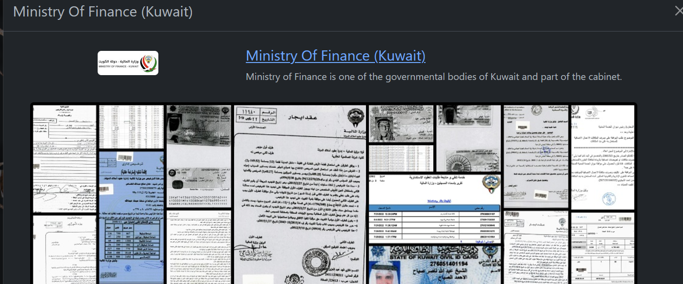 The Rhysida ransomware group hit the Kuwait Ministry of Finance – Source: securityaffairs.com