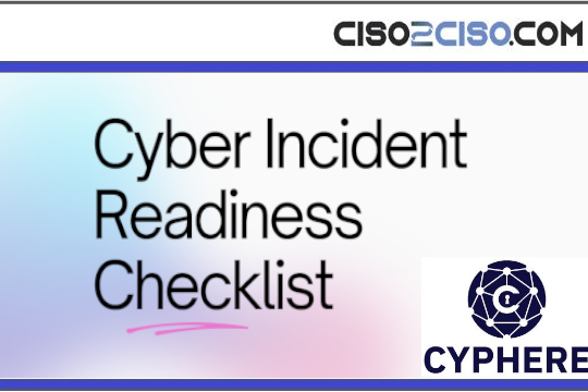 Cyber Incident Readiness Checklist