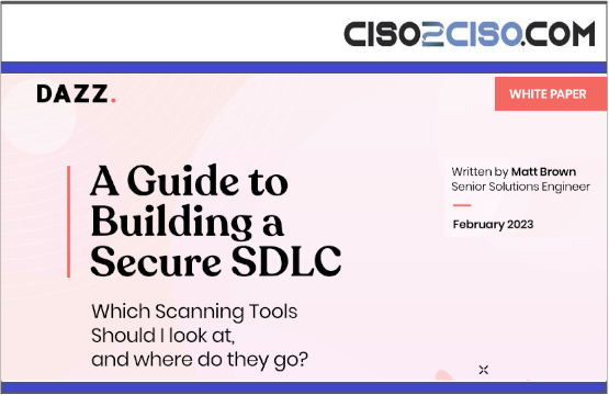 A Guide to Building a Secure SDLC