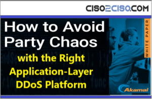 How to Avoid Party Chaos with the Right Application-Layer DDoS Platform whitepaper by Akamai