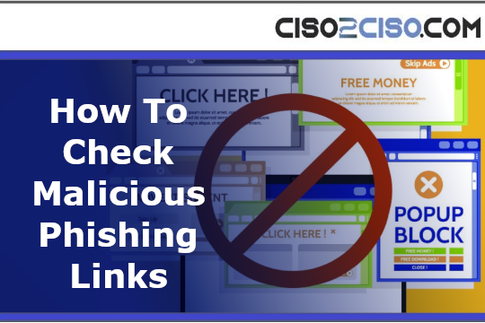 How to Check Phishing Link