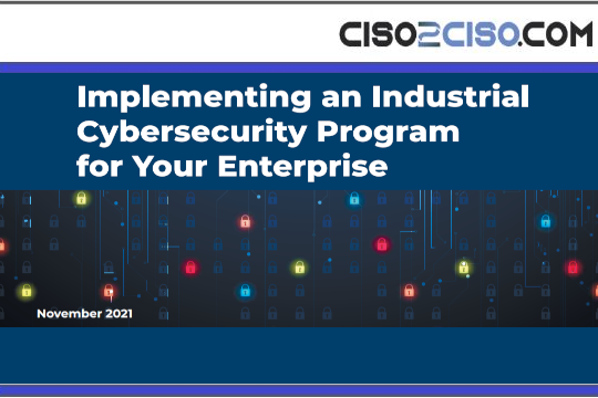 Implementing an IndustrialCybersecurity Program