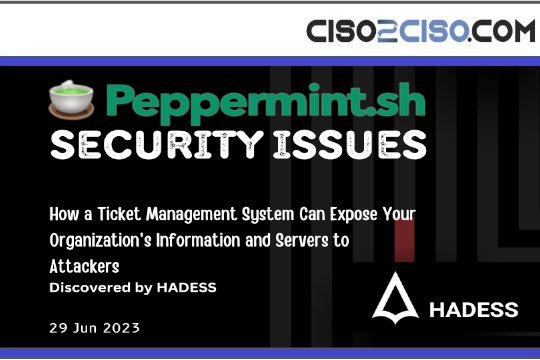 Peppermint Security Issues