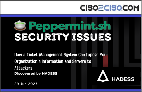 Peppermint Security Issues