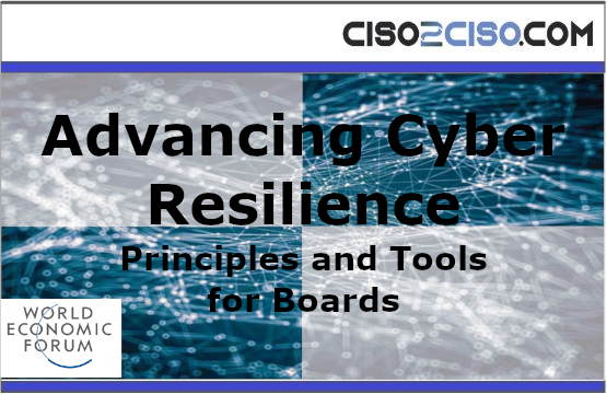 WEF cyber resilience tools