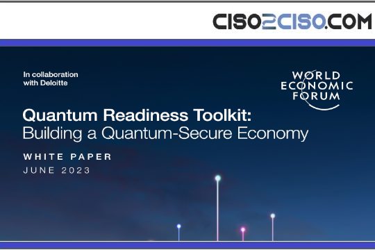 WEF Quantum Readiness Toolkit 2023