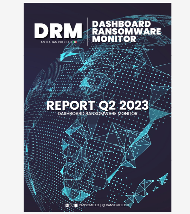 DRM Report Q2 2023 – Ransomware threat landscape – Source: securityaffairs.com