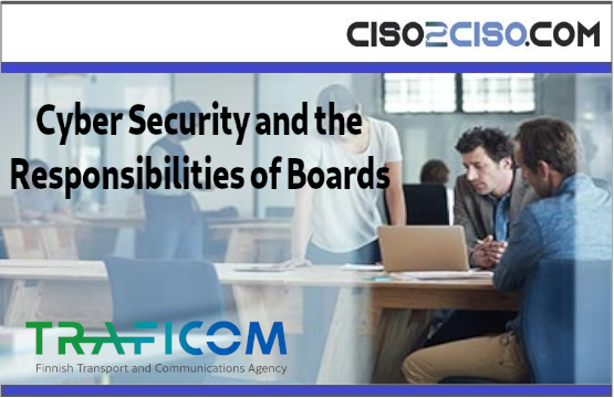 Cyber security and theresponsibilities of boards